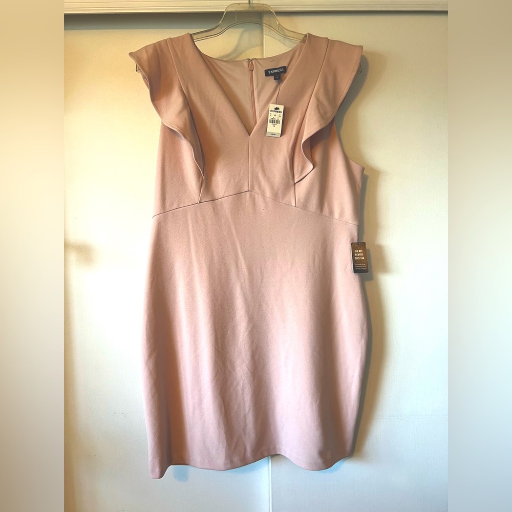 Express Pink Mini Dress